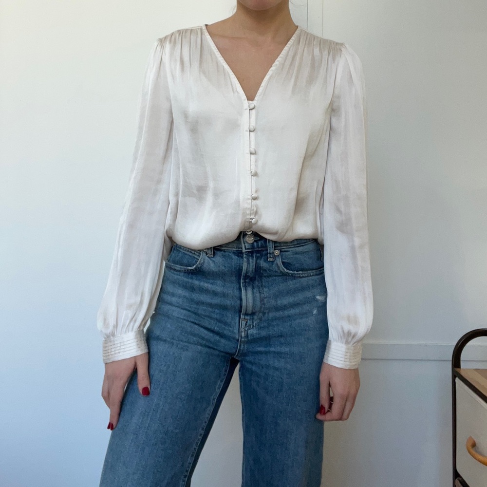 Silky Banana Republic Button Down